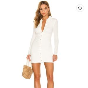 For Love and Lemons White Bernie Dress